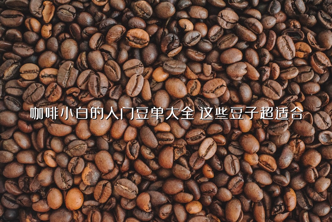 咖啡小白的入门豆单大全：这些豆子超适合