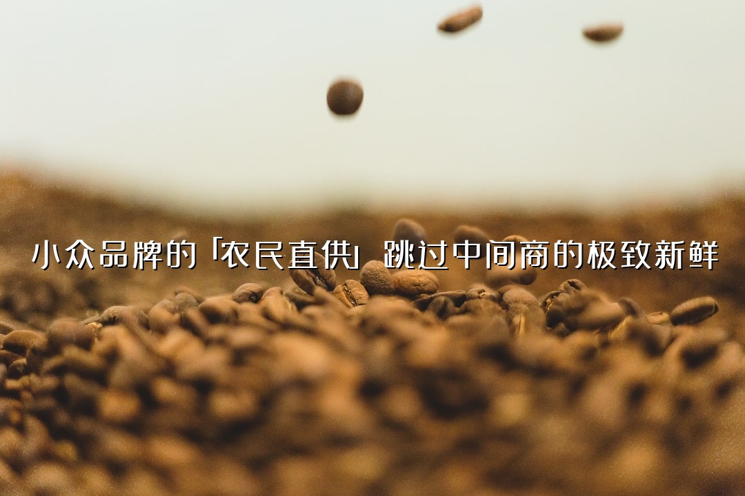 小众品牌的「农民直供」：跳过中间商的极致新鲜