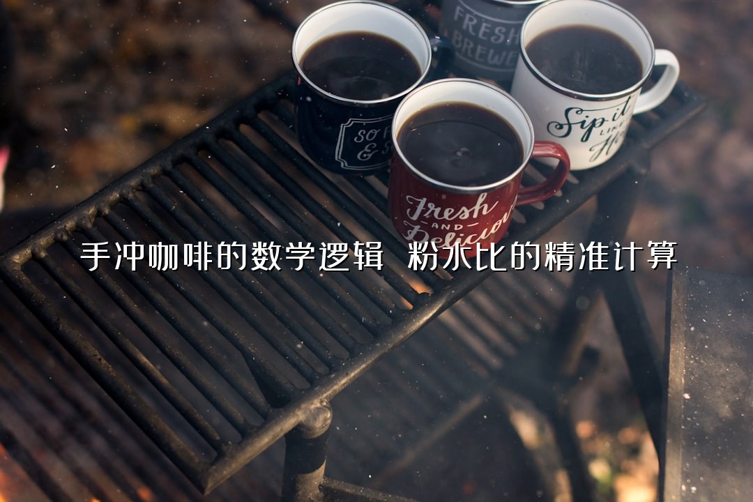 手冲咖啡的数学逻辑 粉水比的精准计算