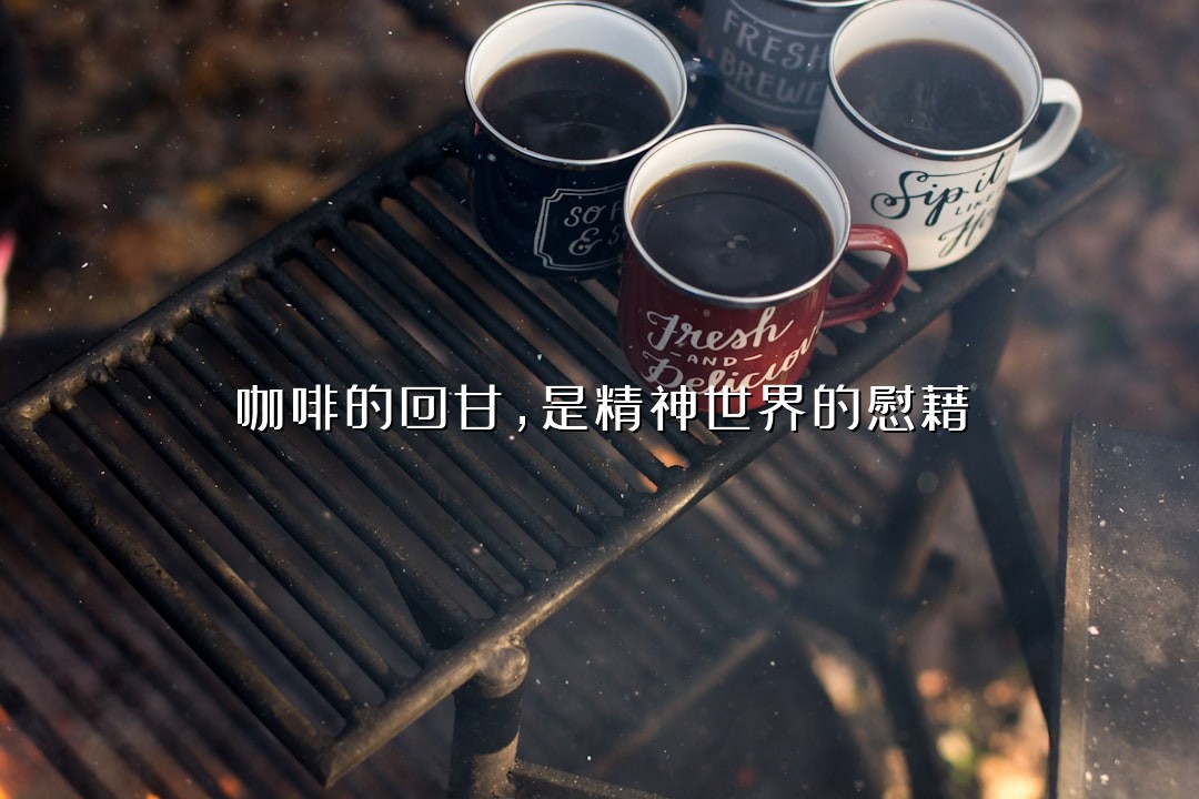 咖啡的回甘，是精神世界的慰藉