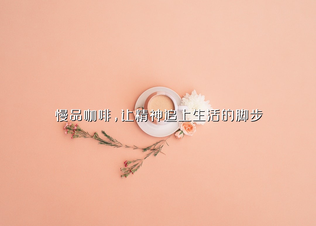 慢品咖啡，让精神追上生活的脚步