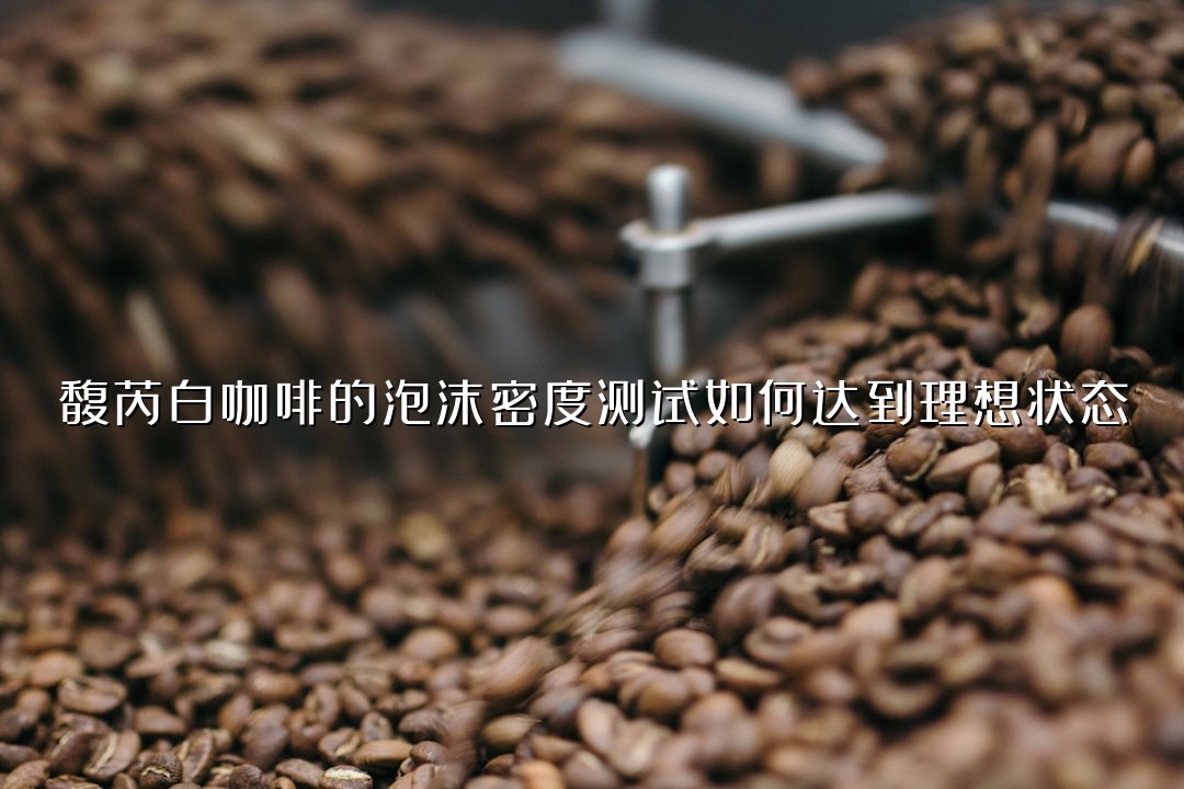 馥芮白咖啡的泡沫密度测试如何达到理想状态