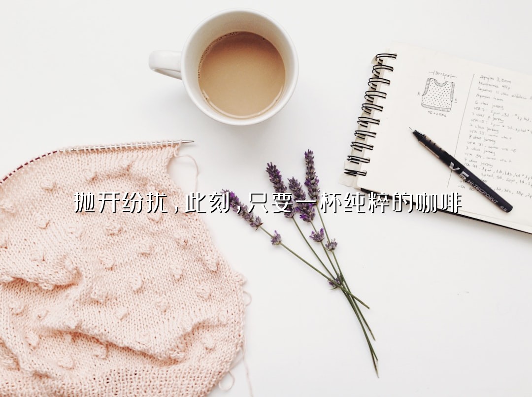 抛开纷扰，此刻，只要一杯纯粹的咖啡
