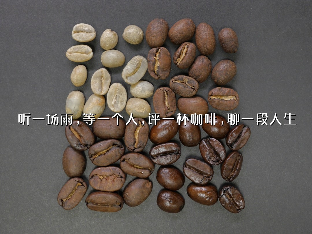 听一场雨，等一个人，评一杯咖啡，聊一段人生