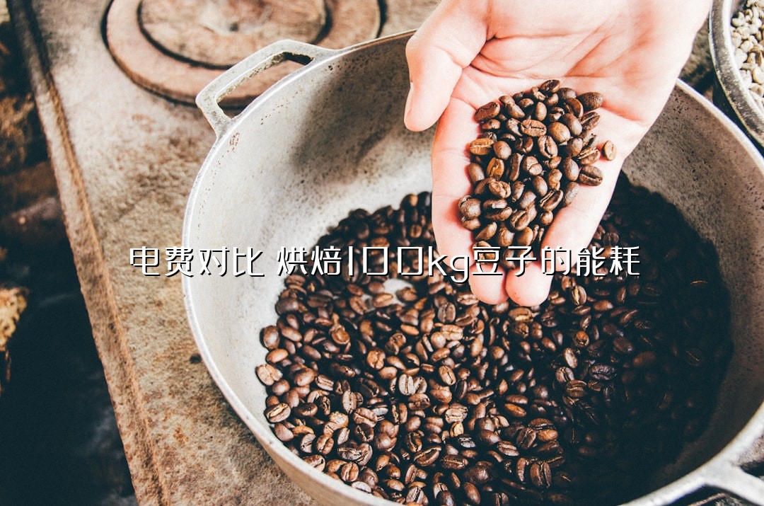 电费对比：烘焙100kg豆子的能耗