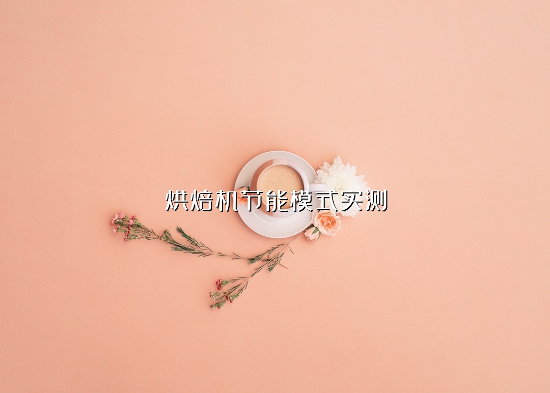 烘焙机节能模式实测