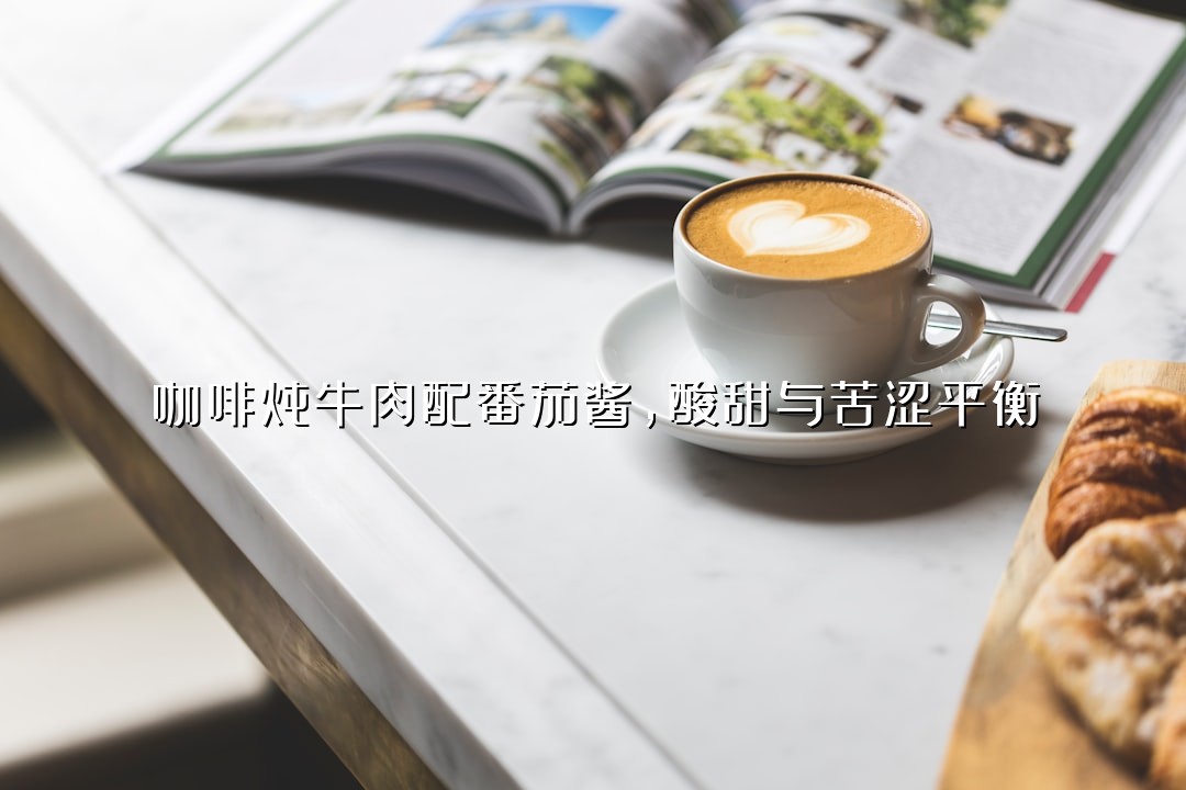 咖啡炖牛肉配番茄酱，酸甜与苦涩平衡