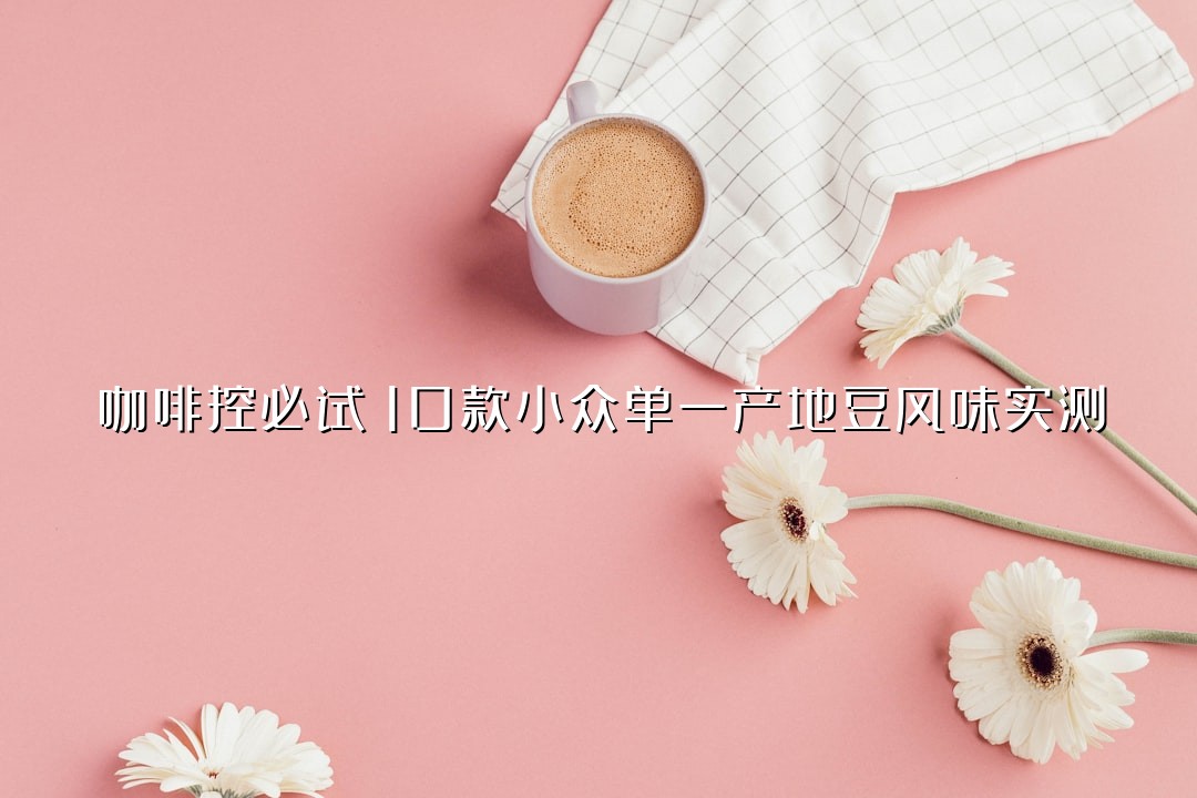 咖啡控必试：10款小众单一产地豆风味实测