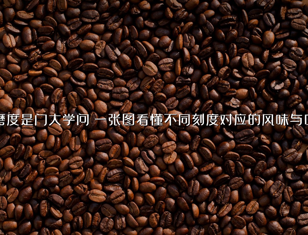 研磨度是门大学问：一张图看懂不同刻度对应的风味与口感