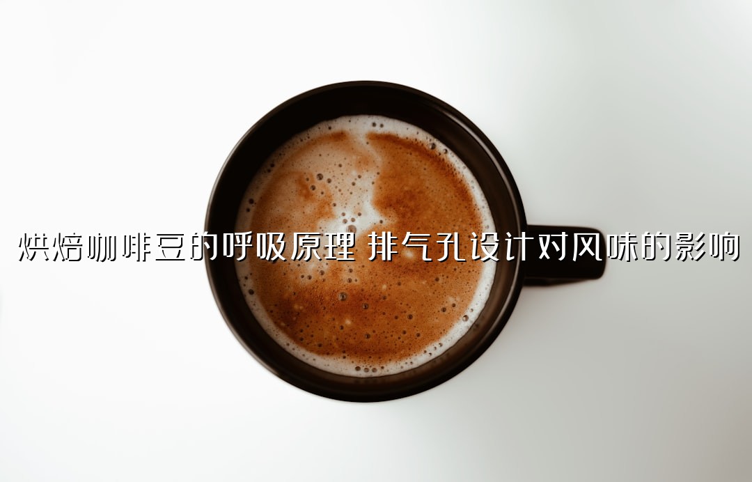 烘焙咖啡豆的呼吸原理：排气孔设计对风味的影响