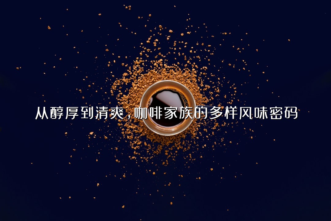 从醇厚到清爽，咖啡家族的多样风味密码
