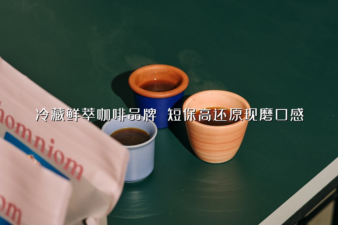 冷藏鲜萃咖啡品牌 短保高还原现磨口感
